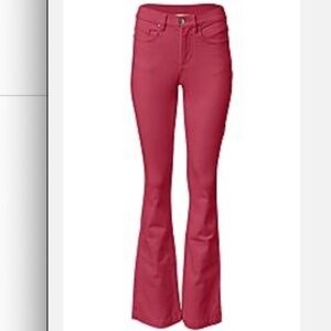 Red Low-Rise Bootcut Flare Leg Jeans - Size 2